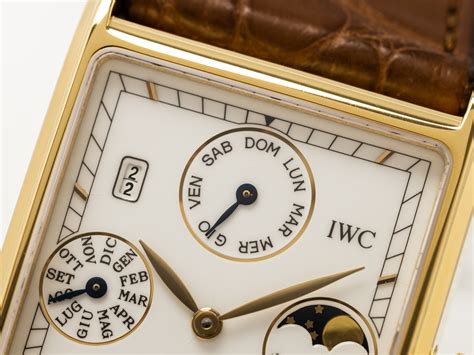 iwc novecento ewiger kalender|IWC Novecento Yellow gold .